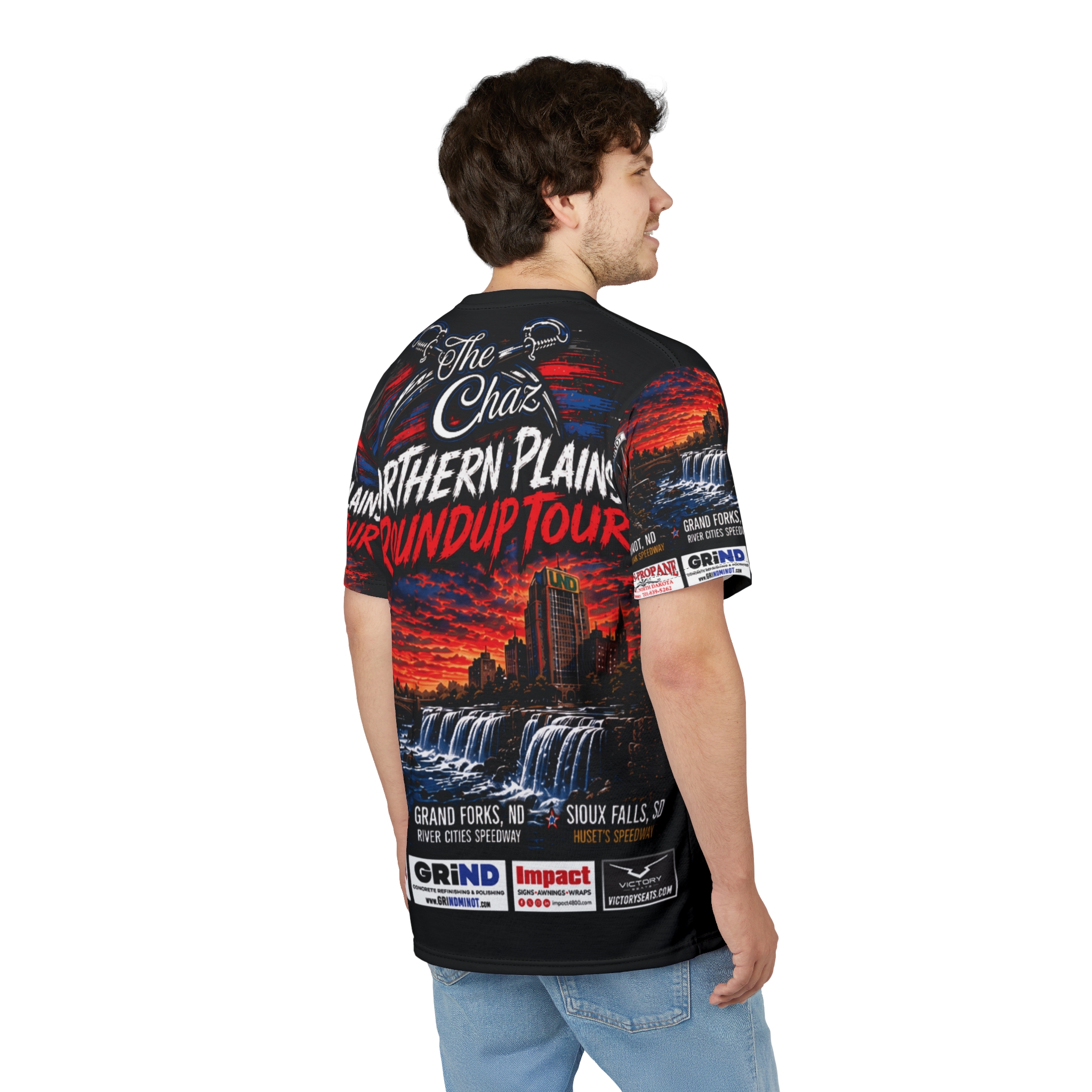 The Chaz "Northern Plains Roundup Tour" 2026 All-Over-Print Shirt - Image 5