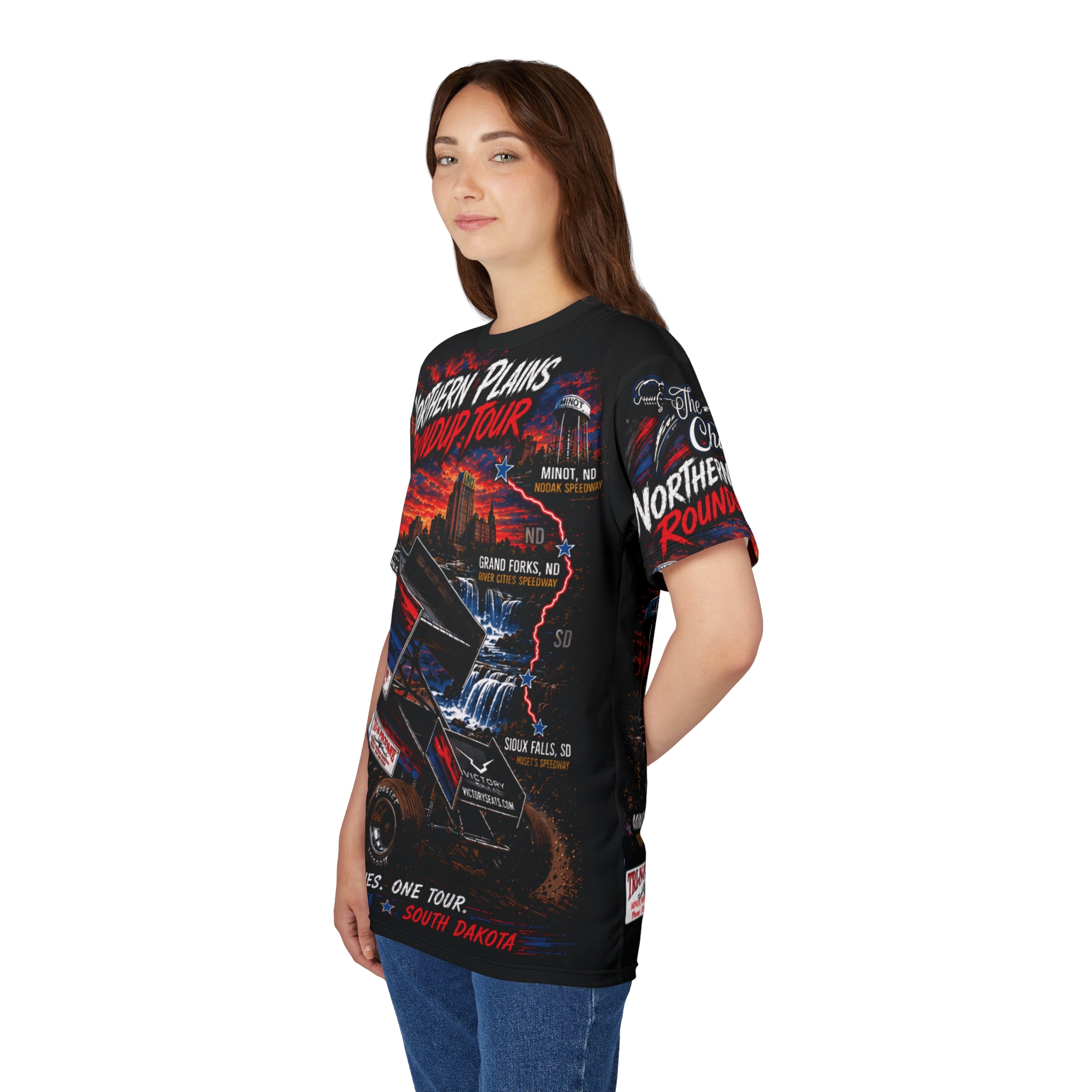 The Chaz "Northern Plains Roundup Tour" 2026 All-Over-Print Shirt - Image 6