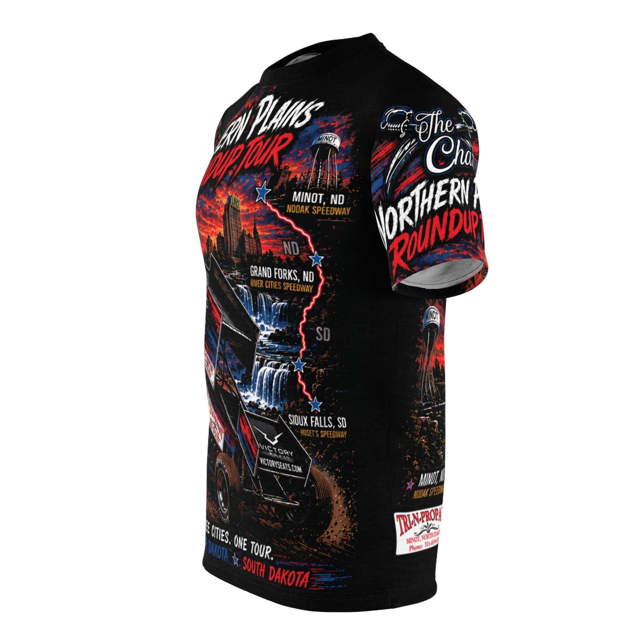 The Chaz "Northern Plains Roundup Tour" 2026 All-Over-Print Shirt - Image 4
