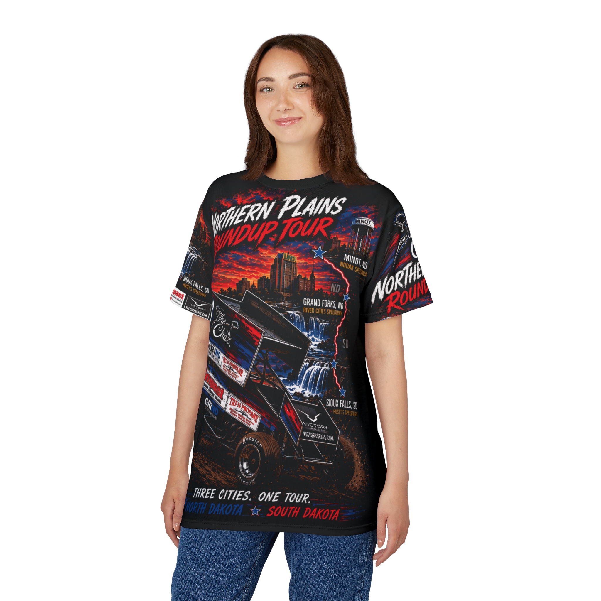 The Chaz "Northern Plains Roundup Tour" 2026 All-Over-Print Shirt - Image 7