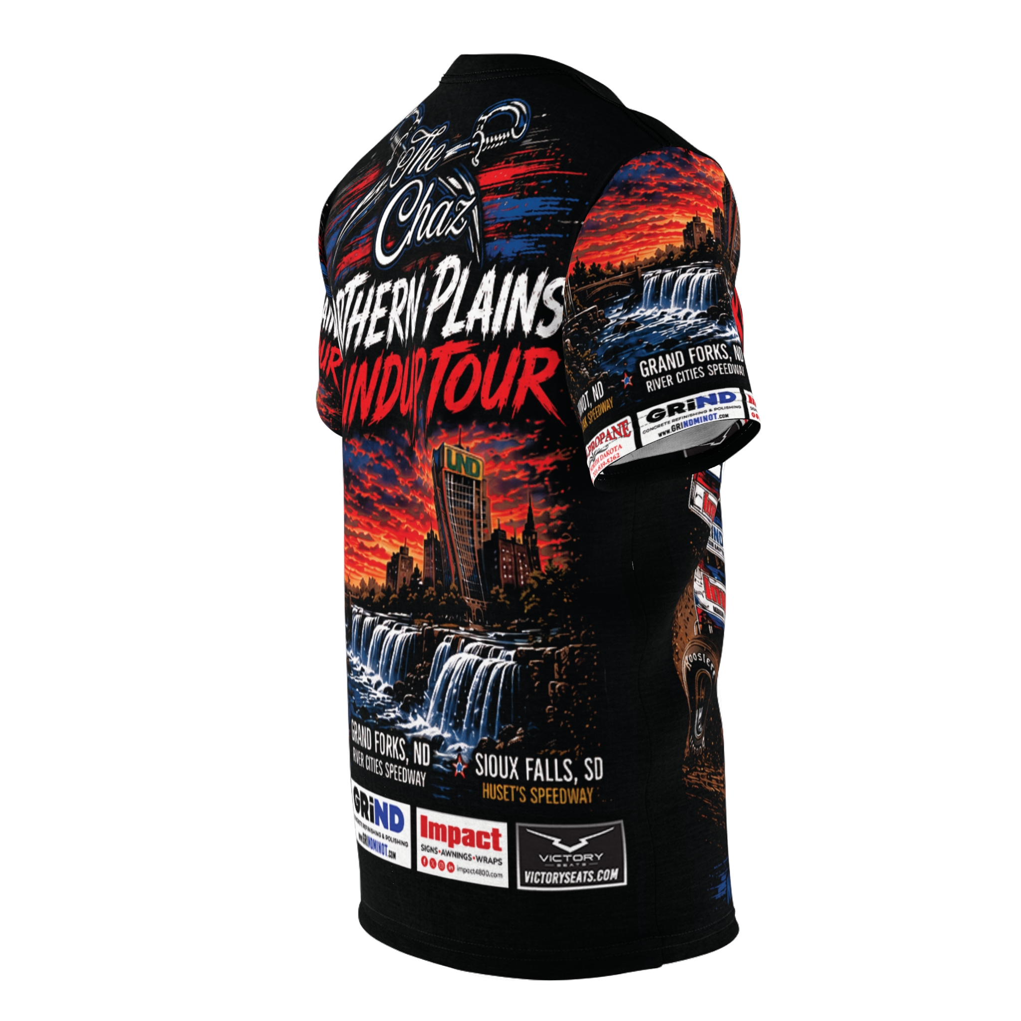 The Chaz "Northern Plains Roundup Tour" 2026 All-Over-Print Shirt - Image 3